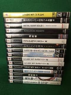 PS2 ソフト まとめ売り 105本のサムネイル