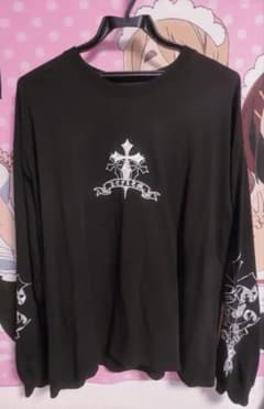 REFLEM レフレム ロングスリーブカットソー ロンT クロス刺繍 - 4