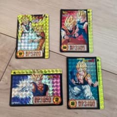 ドラゴンボール カードダス 4枚セットのサムネイル