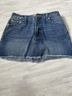 GRL デニム ショートパンツ キュロット Sのサムネイル