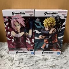 NARUTO Grandista 春野サクラ うずまきナルト フィギュア セット