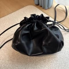 巾着バッグ ショルダーバッグ レディース