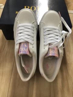 POLO スニーカー22.5cm オーロラのサムネイル