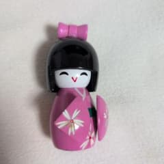 こけし人形 日本伝統工芸 桜柄 - メルカリ