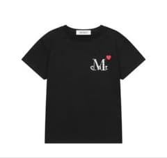 MUCENT ラブリッツミニハートロゴラウンドネッククロップ半袖Tシャツのサムネイル