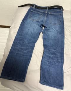 UNIQLO JEANS デニムパンツ インディゴブルーのサムネイル