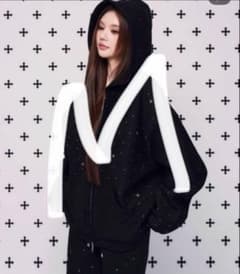ANDWANG Kirakira jewel zip up M パーカーのサムネイル