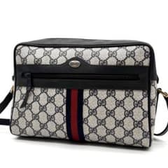 美品✨GUCCI ショルダーバッグ GGスプリーム シェリーライン アクセコ 