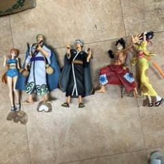 ONE PIECE 와노 국편 제 1 막 이치 반 쿠지 피규어 5 체 정리 세트