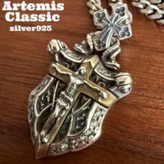 【used】Artemis Classic ジーザス&マリア ペンダント 本物 used】Artemis Classic ジーザス&マリア ペンダント 本物 - メルカリ