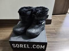 SOREL キッズ ブーツ ブラックのサムネイル