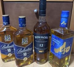 ウィスキー 飲み比べ4本セット ボウモア12年・バランタイン10年・碧 Ao ウィスキー 飲み比べ4本セット ボウモア12年・バランタイン10年・碧 Ao