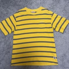 Ben Davis Tシャツ ボーダー 黄色のサムネイル