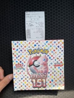 ポケモンカード151 シュリンク付き未開封品 1boxのサムネイル