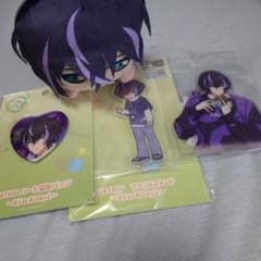 エイトリ 季肋 アクスタ 缶バッジ ぬい