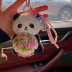 パンダ ぬいぐるみ キーホルダー マスコットのサムネイル