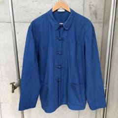 french vintage china jacket インディゴブルー XL french vintage china jacket インディゴブルー XL - メルカリ