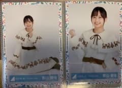日向坂46 生写真 トナカイ柄白サンタ衣装 影山優佳 加藤史帆のサムネイル