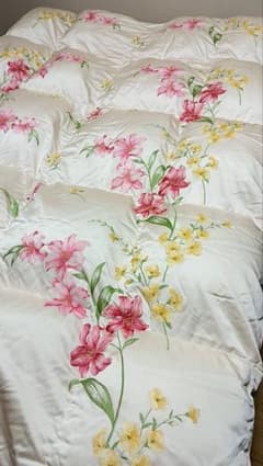 シミ有り 丸八真綿 羽毛掛け布団 ソワリー 羽毛 グース 値引き交渉