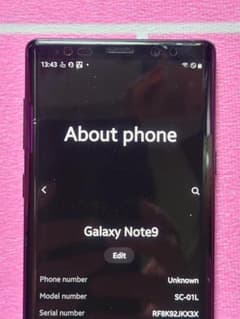 Samsung Note 9 SC-01L Docomo - メルカリ