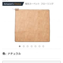 山善 フローリング調ホットカーペット(2畳タイプ)のサムネイル