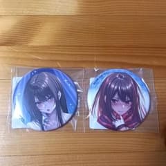 はにかみ彼女 DMM スクラッチ オンラインくじ 缶バッジ 水澄華実