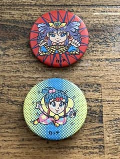 ビックリマン 缶バッジ 当時物 2個セット - メルカリ