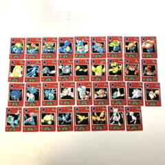 ポケモン 初期 伝説 ジャンボカードダス ミニカード図鑑 35枚 - メルカリ