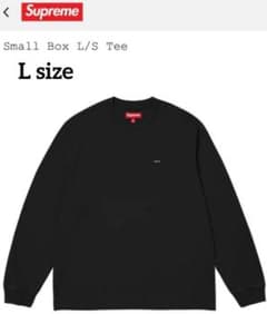 25FW Supreme Small Box L/S Tee Lサイズ - メルカリ