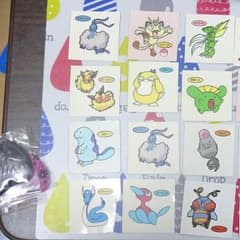 ポケモンパン　デコキャラ　シール12枚セット！のサムネイル