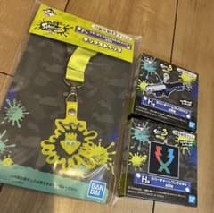 一番くじスプラトゥーン3 F賞 ネックストラップ  H賞 ラバーチャームのサムネイル