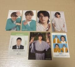SixTONES 森本慎太郎 厚紙 切り抜き 7枚セットのサムネイル