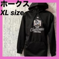 ソフトバンク ホークス 2020年 日本一 パーカー 黒 メンズ XL - メルカリ