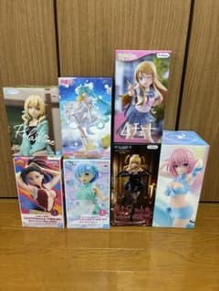 美少女プライズフィギュア 7体セット まとめ売りのサムネイル