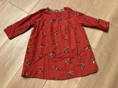 プチバトー  ワンピース　74cmのサムネイル