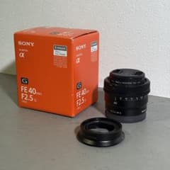 SONY ソニー FE 40mm F2.5 G SEL40F25Gのサムネイル