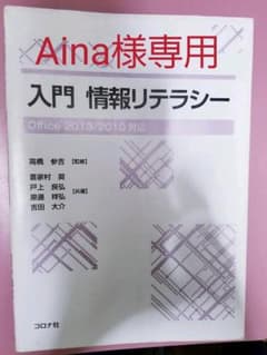 【Aina様専用】入門 情報リテラシー Office2013/2010対応のサムネイル