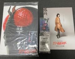 シン仮面ライダー 未開封 パンフ / 特典カード レア あり / チラシ ルリ子のサムネイル