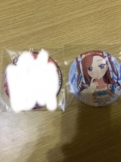 五等分の花嫁　アパレル　缶バッチ　三玖のサムネイル