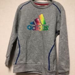 adidas アディダス トレーナー　140 裏起毛のサムネイル