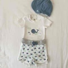 一目で男の子だとわかってもらえます！帽子 ロンパース ズボン GAP ZARAのサムネイル