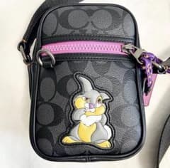 コーチ ディズニー とんすけ ショルダーバッグ バッグ バンビ - メルカリ