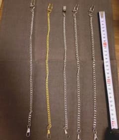 ア424/ウォレットチェーン 5本セット メンズ 小物