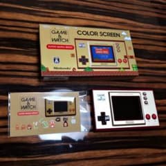 【ピンズ付き】任天堂Nintendoゲーム&ウォッチスーパーマリオブラザーズのサムネイル