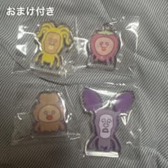 こびとづかん キャラ福くじ 　アクリルマスコット 4種【おまけ付き】新品未開封のサムネイル
