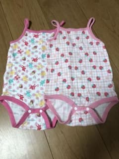 ロンパース 肌着　80 女の子のサムネイル
