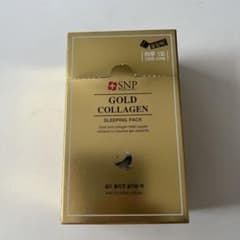 【新品未使用】SNP ゴールドコラーゲンスリーピングパック20包のサムネイル