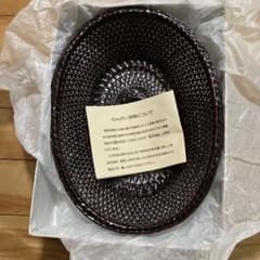 漆器 楕円形 菓子器のサムネイル