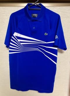 Lacoste ジョコビッチ　2019全豪 ポロシャツ　US-XS 美品のサムネイル