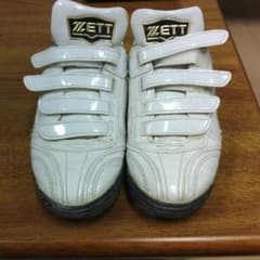 ZETT トレーニングシューズ 23.0 ホワイトのサムネイル